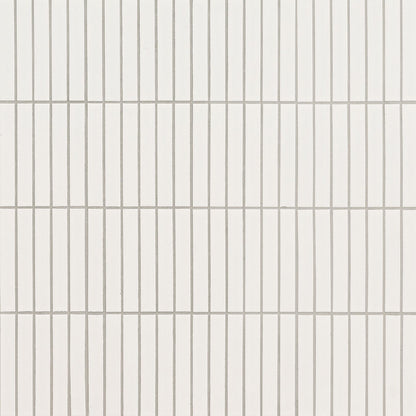 White Matte 1x6 Stack Pattern