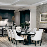 RockMount™ Stacked Stone Panels - White Oak 3D Honed