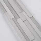 RockMount™ Stacked Stone Panels - White Oak 3D Honed