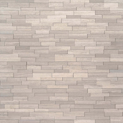 WHITE OAK 3D MINI PANEL Wall Tile - Shop at Home Craft Studio | Call 