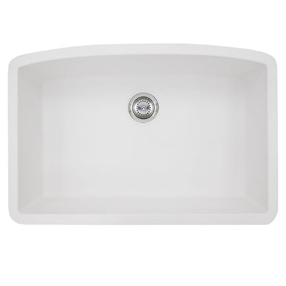 White Quartz Single Bowl 3219