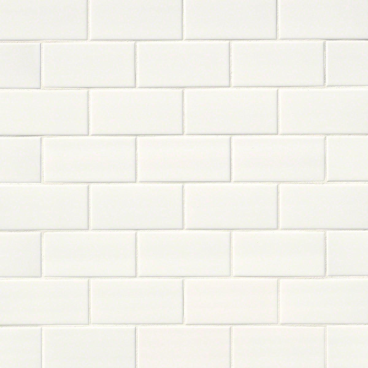 White Ceramic Subway Tile 3x6