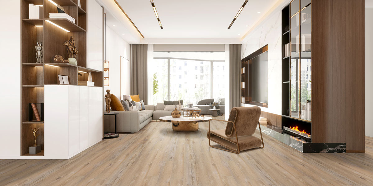 Wilmont Lime Washed Oak Luxury Vinyl Plank Flooring