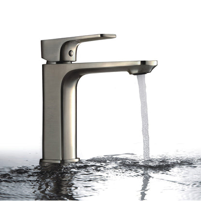 WMD16E98 Single Hole Basin Faucet (Brushed Nickel)