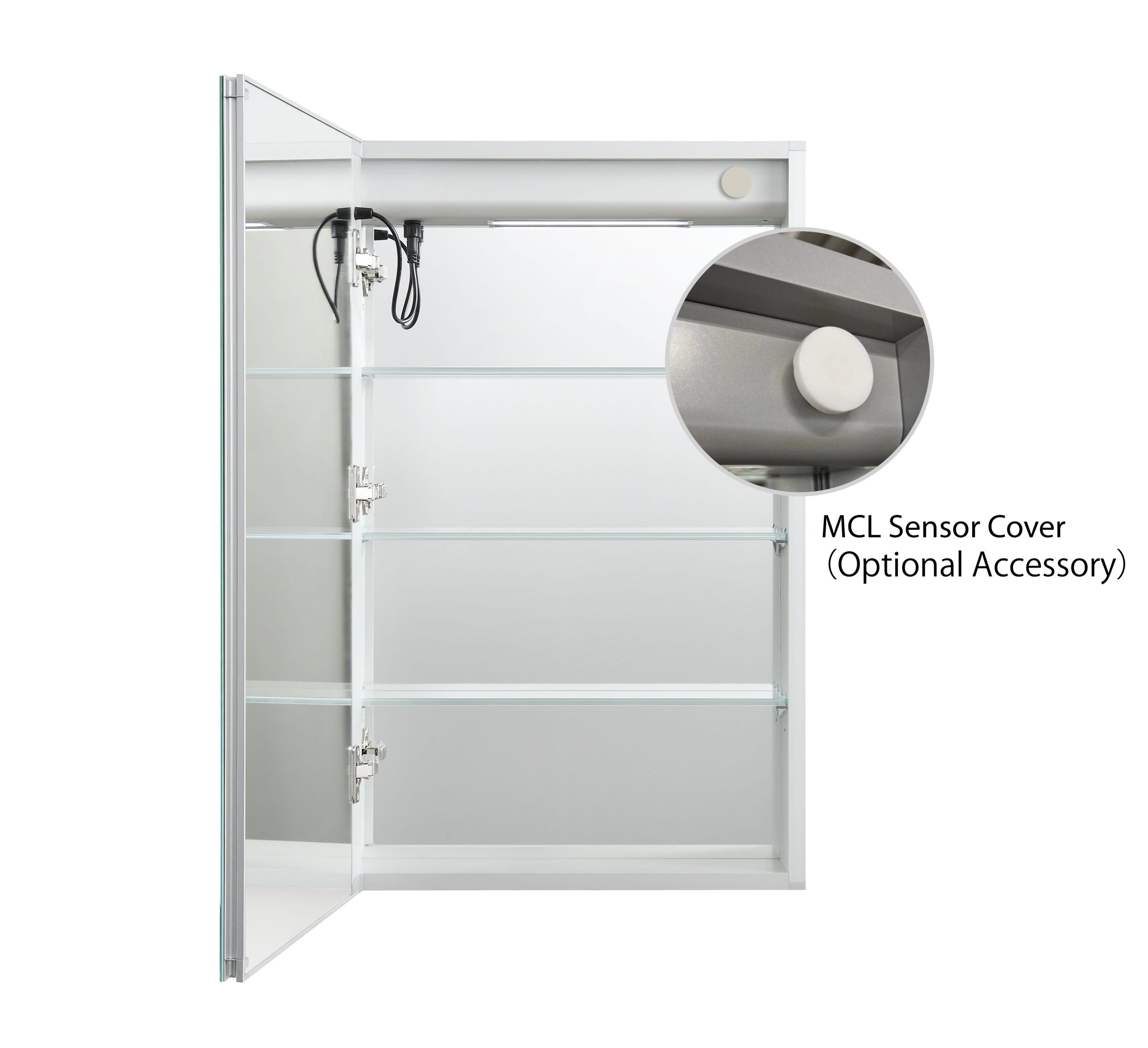 LED Medicine Cabinet Sensor Cover