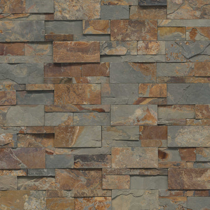 XL RockMount® Stacked Stone Panels - California Gold