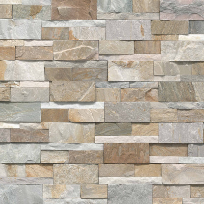 XL RockMount™ Stacked Stone Panels - Golden Honey