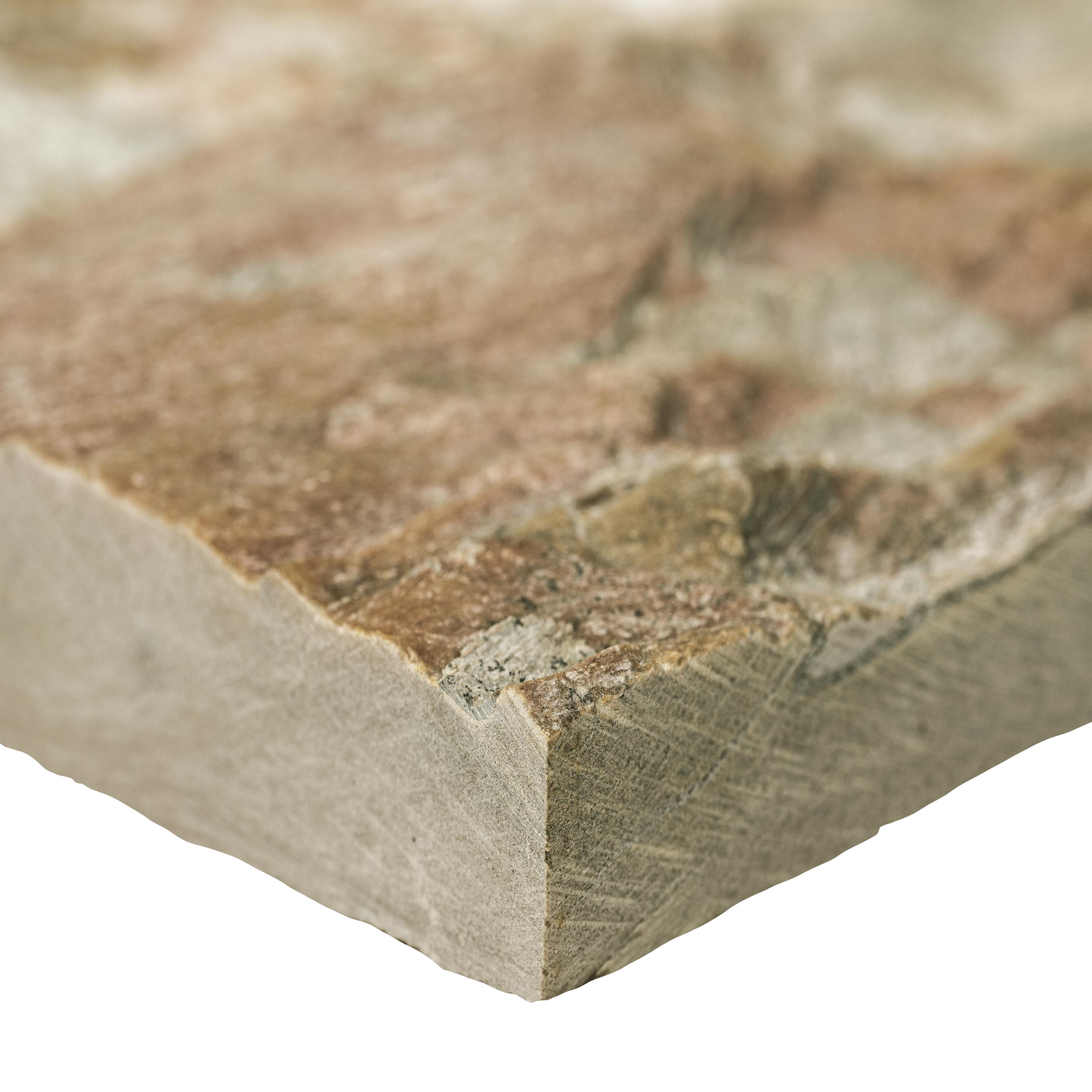 XL RockMount™ Stacked Stone Panels - Golden White