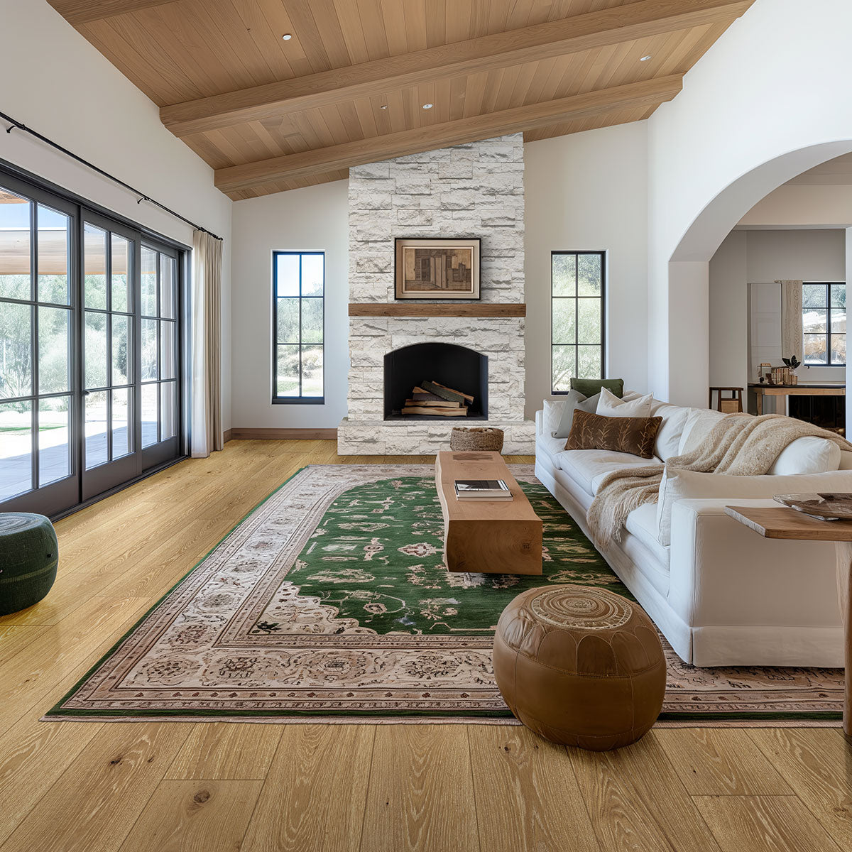 XL RockMount™ Stacked Stone Panels - Mayra White