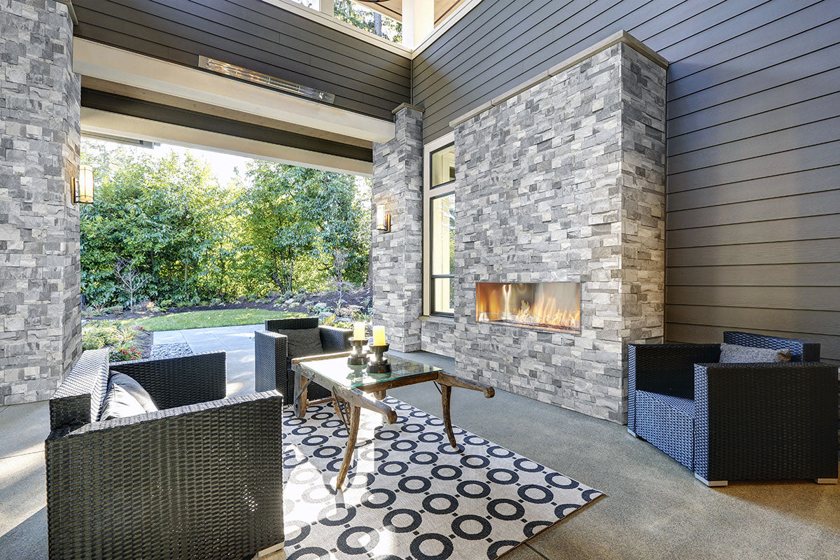 XL RockMount™ Stacked Stone Panels Alaska Gray