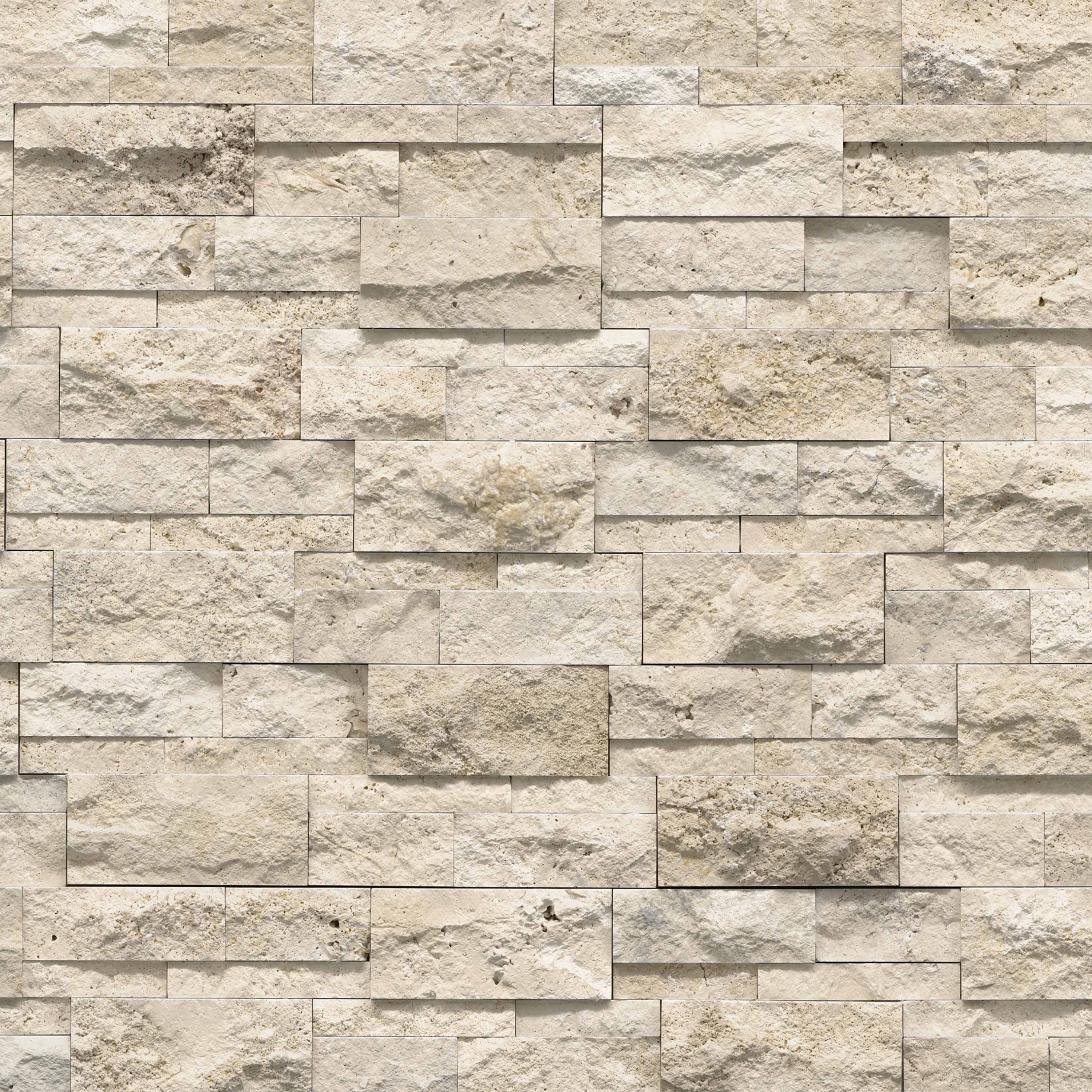 XL RockMount Roman Beige Stacked Stone Panels