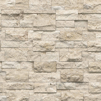 XL RockMount Roman Beige Stacked Stone Panels